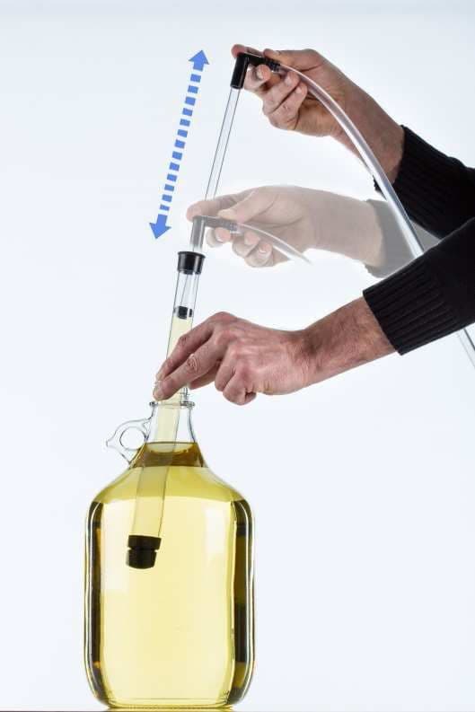 Enolandia 56 cm Easy Flow Automatic Siphon Big With Tubing (23 litre glass carboys, PET carboys)