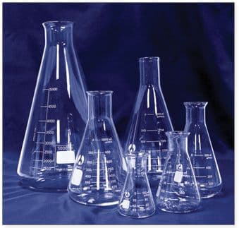 Erlenmeyer 500 ml grad. heat-resistant