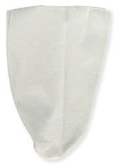 Filtering cloth washable for spiral funnel