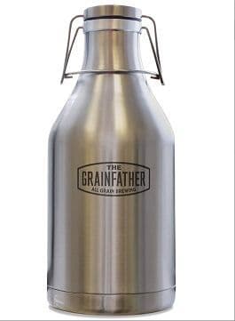 Grainfather Stainless Steel Swing Top Growler - 2L Capacity
