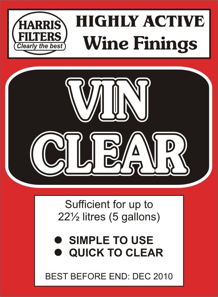 Harris Vin Clear Dry Finings