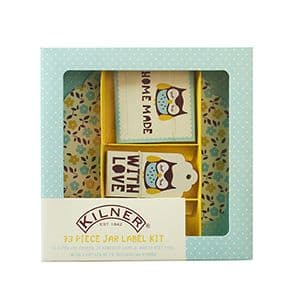 Kilner 73 Piece Label Set Owl