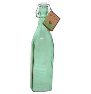 Kilner Clip Top Green Bottle 1 Litre