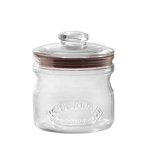 Kilner Push Top Glass Storage Jar 0.65 Litre