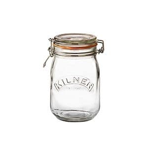 Kilner Round Clip Top Jar 1 Litre