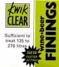 Kwik Clear Finings sufficient for 135ltr