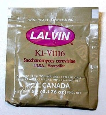 Lalvin All Purpose Wine (K1V-1116)