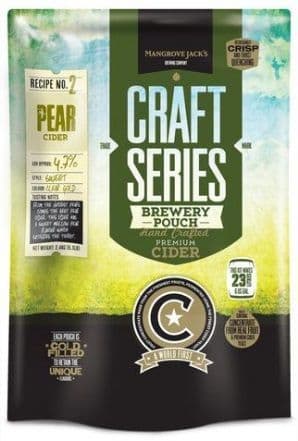 Mangrove Jack's Craft Series Pear Cider Pouch 2.4 Kg