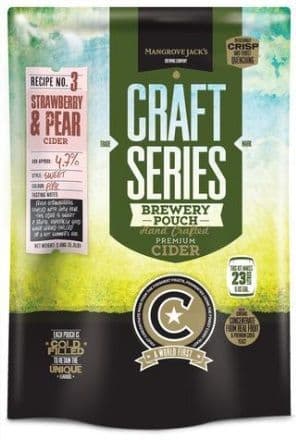 Mangrove Jack's Craft Series Strawberry & Pear Cider 2.4 Kg