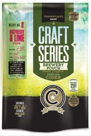 Mangrove Jack's CS Raspberry and Lime Cider 2.4 Kg