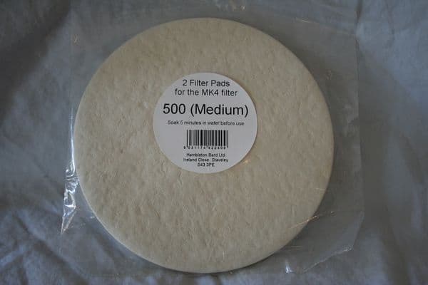 MK4 Wine Filter Pads 2000 (beer), 2-pack
