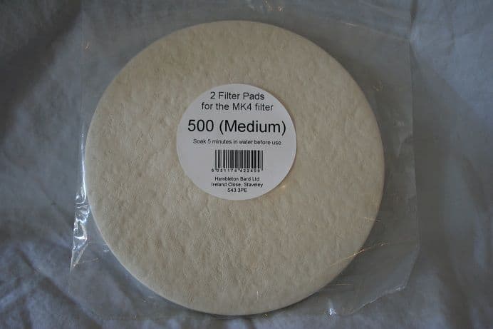 MK4 Wine Filter Pads 500 (medium), 2-pack