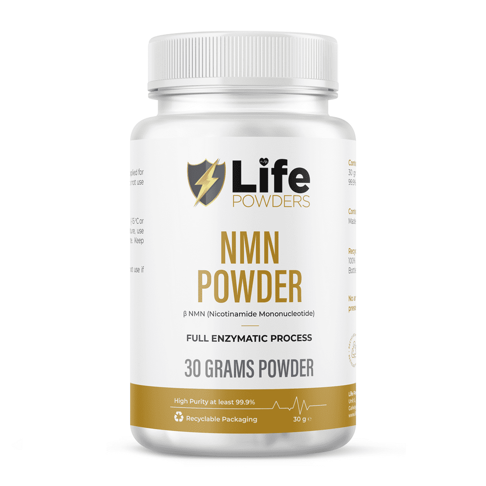 NMN 30 grams (nicotinamide mononucleotide) powder