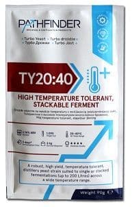 Pathfinder Yeast TY20:40 Turbo Yeast