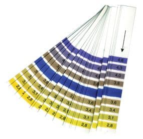 PH Test Strip 2,8-4,6 (Wine/Kombucha) 20 pieces from Brouwland