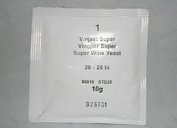 Puriferm Wine Yeast/Nutrient 7 Day For 25 Litres Of Country Wine (30004)