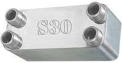 S30 Counterflow 36 Plate Chiller True 304 Grade Stainless Steel