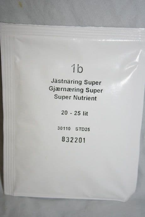 Super Yeast Nutrient For 25 Litres Of Wine (30111)