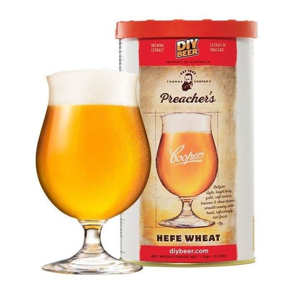 Thomas Coopers Preacher's Hefe Wheat (1.7 Kg) Beer Kit