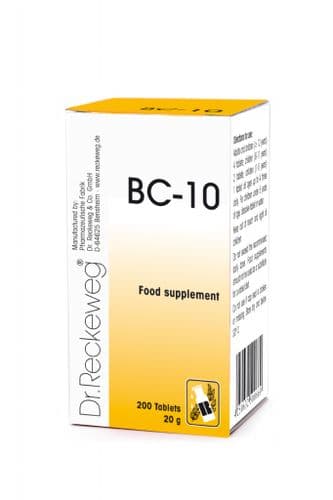 Schuessler BC10 combination cell salt - tissue salt