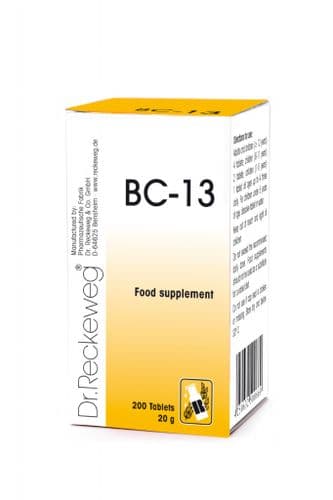 Schuessler BC13 combination cell salt - tissue salt
