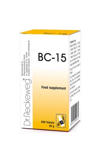 Schuessler BC15 combination cell salt - tissue salt