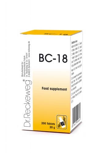 Schuessler BC18 combination cell salt - tissue salt