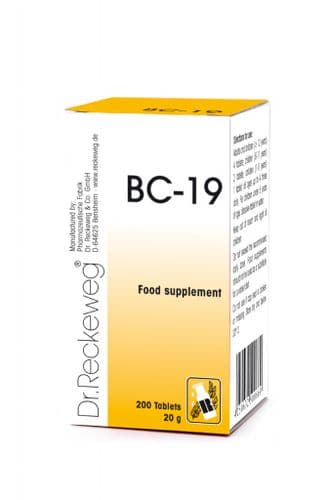 Schuessler BC19 combination cell salt - tissue salt