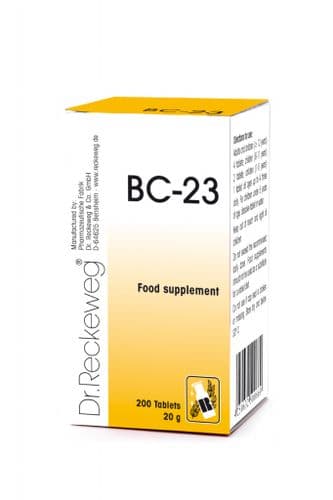 Schuessler BC23 combination cell salt - tissue salt