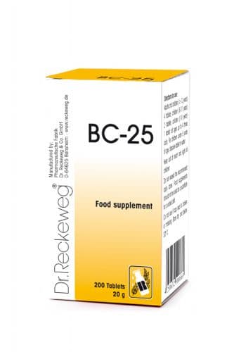 Schuessler BC25 combination cell salt - tissue salt