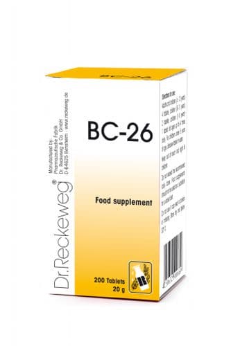 Schuessler BC26 combination cell salt - tissue salt