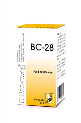 Schuessler BC28 combination cell salt - tissue salt