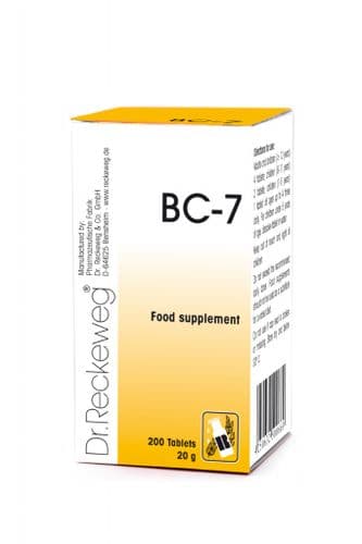 Schuessler BC7 combination cell salt - tissue salt