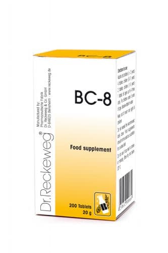 Schuessler BC8 combination cell salt - tissue salt