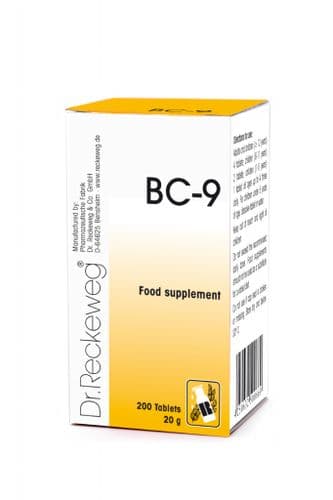 Schuessler BC9 combination cell salt - tissue salt