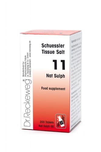 Tissue salt (cell salt) Sodium Sulphuricum *NAT SULPH*