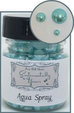 Aqua Spray Jar Of Pearls