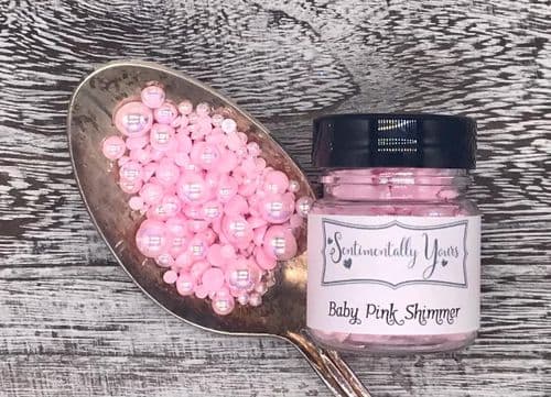 Baby Pink Shimmer Pearls