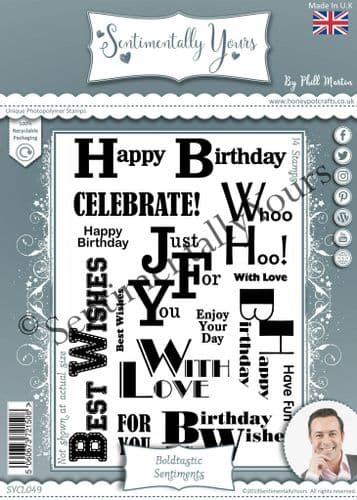 Boldastic Sentiments