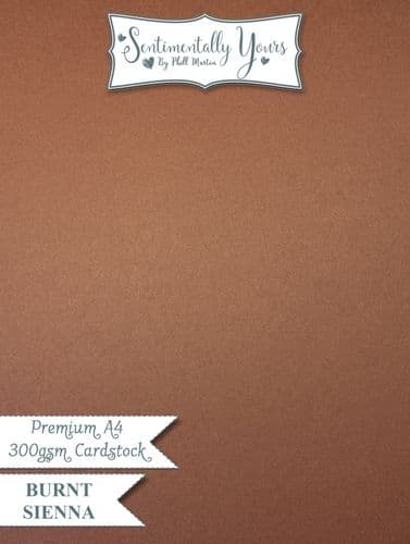 Burnt Sienna Premium Cardstock