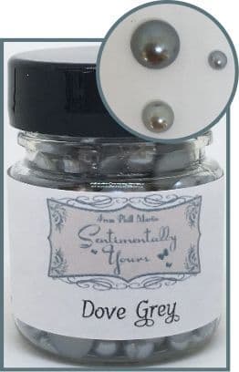 Dove Grey Jar Of Pearls
