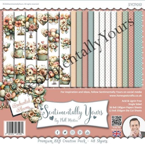 Enchanted Blooms 8x8 Creative Pack