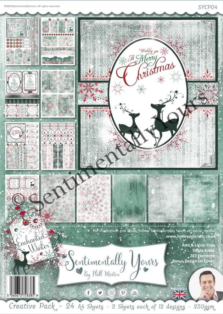 Enchanted Winter A4 Creative Pack