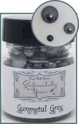 Gunmetal Grey Jar Of Pearls