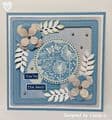 Hydrangeas A6 Medley Stamp