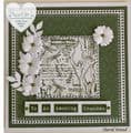 Lilies A6 Medley Stamp