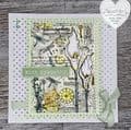 Lilies A6 Medley Stamp