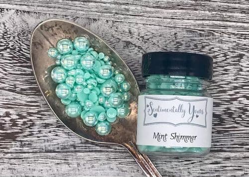 Mint Shimmer Pearls