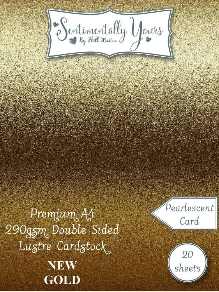 New Gold Lustre CARD