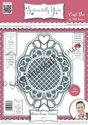 Ornate Frames - Allure A6 Die Set *EXCLUSIVE*